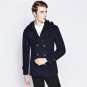 Mens Winter Coats 2017 European Style Korean Thick Long Sleeve Men\'s High-end Removable Wool Knitti