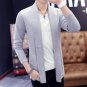 TG6418 Cheap wholesale 2017 new Young men sweater thin long sleeve coat pure cardigan sweater