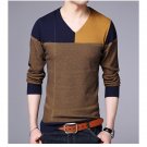 Sell like hot cakes 2017 the spring and autumn period and the new men\'s leisure v-neck long-sleeve 