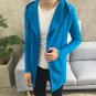 Men\'s spring cardigan High grade pure cotton knitted jacket Solid color cultivate one\'s moral char