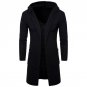 Men Slim Coat Winter men\'s Long Sleeve Jacket Trench Stylish Cardigan knit Warm Knitwear Jackets fo
