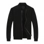 Plus Size 4XL New Knitting Coat Fashion Solid Colors Men\'s Jacket Jaqueta Masculina Spring Autumn