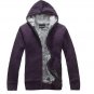 Hot 2017 new Men\'s Fashion winter Knitted jacket Coat Cotton Hooded thick white cardigan sweater Sw