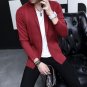 XMY3DWX 2017 New male spring slim Fit Leisure cardigan Knit sweater/Male pure color high-grade kint 