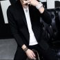 XMY3DWX 2017 New male spring slim Fit Leisure cardigan Knit sweater/Male pure color high-grade kint 