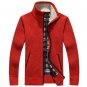 Thicken Velvet Men\'s Sweater Brand Fashion Male Zipper Cardigans Long Sleeve Winter Warm Sweaters M