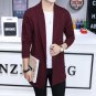 of high quality sweaters Pure cotton fashion leisure Pure slim knit cardigan coat Lapel business lon