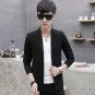 2017 autumn casual men\'s and long sweater male sweater coat knit cardigan tide sweater warm dustcoa