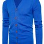 Cardigan Men jacket 2017 New Autumn Winter Warm V Neck Knitting Button Up Cardigan Cardigans Classic