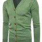 Cardigan Men jacket 2017 New Autumn Winter Warm V Neck Knitting Button Up Cardigan Cardigans Classic