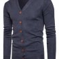 Cardigan Men jacket 2017 New Autumn Winter Warm V Neck Knitting Button Up Cardigan Cardigans Classic