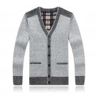 Men Cardigan Sweaters Autumn Winter Casual knitwear Pullovers Classic Men Warm Sweaters Thickened V-