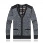 Men Cardigan Sweaters Autumn Winter Casual knitwear Pullovers Classic Men Warm Sweaters Thickened V-