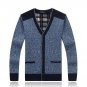 Men Cardigan Sweaters Autumn Winter Casual knitwear Pullovers Classic Men Warm Sweaters Thickened V-