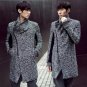2015 New Men\'s Long Sleeve Knitting Cardigans Sweater Fashion Mens Thicken Long Coats Autumn Male K
