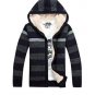 winter New Sweaters, Fashionable Hooded Thick Outwear,Knitted Male Coats 140