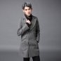 Autumn winter men woolen trench coat male fashion casual long trench jacket thick outwear overcoat m