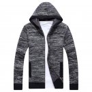 Factory Direct Sale 2017 New Mens Solid  Zipper Wild Cardigan Sweater Coat