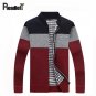 2017 New Winter High-collar Cardigan Sweater Men Velvet Liner Warm Thick Coat Sweaters Men\'s Fashio