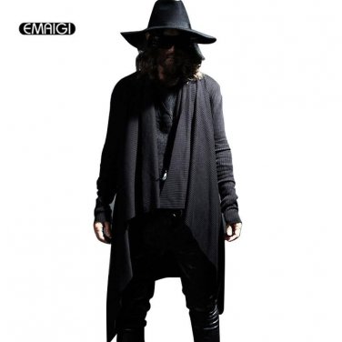 2017 spring autumn men sweater shawls long cardigan knitted coat men\'s fashion casual sweatercoat p