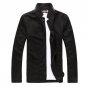 2017 Spring and Autumn Men\'s Knitting Stand Collar Small Suit Korean Style Ultra-slim Jacket Coat