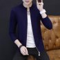 Men Jacket Coat 2017 Autumn Winter Casual Slim Fit Knitted Jacket Male Korean Style Solid Men\'s Kni