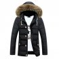 Mountainskin 2017 Winter Men\'s Jackets Fur Collar Long Parkas Men Overcoats Thick Casual Hooded Mal