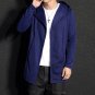 2017 Autumn Winter Men\'s Long Sweater Cardigan Hooded Mens Jumpers Sweatercoat Men Knitted Coats So