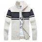 New Listing Men\'s sweater coat Fashion knit sweater men, new arrival autumn spell color Stand colla