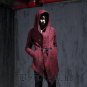 Spring autumn men\'s long trench coat punk style fashion cardigan hooded windbreaker jacket male cas
