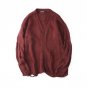 Men High Street Hole Sweater Knitwear Cardigan Coat Hip Hop Punk Fashion Casual Autumn Male Loose Lo