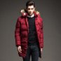 2017 Envmenst Brand Design New Long Winter Down Jacket Men Fur Hood Coat Fashion Warm Thick Detachab