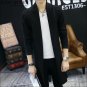 Autumn Winter Loose Long Mens Cardigans Sweaters Korean sweater warm knit cardigan jacket coat AA