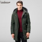 New Fashion Brand Clothing Mens Duck Down Jackets Mens Top Grade Mens Winter Parka With Fur Hood Lon