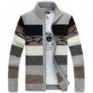 New Autumn Winter Sweaters Coat Men\'s Warm Thick Cardigan Sweaters Long-Sleeved Men\'s Sweaters WN 
