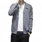 New 2017 Korean Men\'s Sweater Cardigan Thin Style Knitted Coats Male British Comfortable Soft Sweat