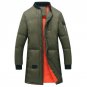 2017 Men Winter Warm Padded Coat Parka Long Jackets 5XL Outerwear Overcoat Long Thicken Puffer Windp