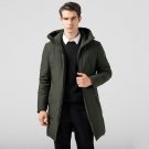 New Fashion Brand Clothing Duck Down Jacket Men Hooded Mens Winter Jackets Parka Long Mens Winter Ja