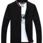 New Men\'s Sweaters Winter Warm Sweater coat Zipper Collar Casual Cardigan Men Solid Color Knitwear
