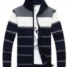 Free shipping Men\'s Striped Sweaters Cardigan Winter Cardigan For Men Sweaters Fashion Cardigan Men