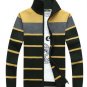 Free shipping Men\'s Striped Sweaters Cardigan Winter Cardigan For Men Sweaters Fashion Cardigan Men