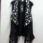 Personalized 2014 cape leopard print sleeveless small vest Stage costume men skeleton costumes perfo
