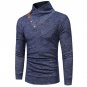 2017 Korean Version Of The Trend Of Men\'S New Men\'S Fashion Stand Collar Knitting Sweater Tide Mal