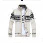 Hot!Men\'s Knitted Sweaters Cardigans Collar Winter Wool Sweater Fashion Cardigans Male Sweaters Coa