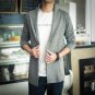2017 Korean Designs Men\'s Sweaters Coat Autumn Knitted Mens Windbreakers No Button Cardigan Coats S