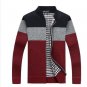 Men\'s Knitted Sweaters Cardigans Collar Winter Wool Sweater Fashion Cardigans Male Sweaters Coat Br