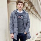New arrival long winter duck down jacket men top quality brand men thick warm down coat fashion male