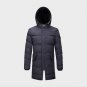 New Fashion Clothing Men Parka Solid Color Trend Hooed Men Jacket Winter Slim Fit Long Men Winter Co