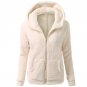 5XL Women Autumn Spring Winter Fleece Hooded Hoodie Warm Velvet Sweatshirt Hoody Solid Zipper Flanne