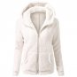 5XL Women Autumn Spring Winter Fleece Hooded Hoodie Warm Velvet Sweatshirt Hoody Solid Zipper Flanne